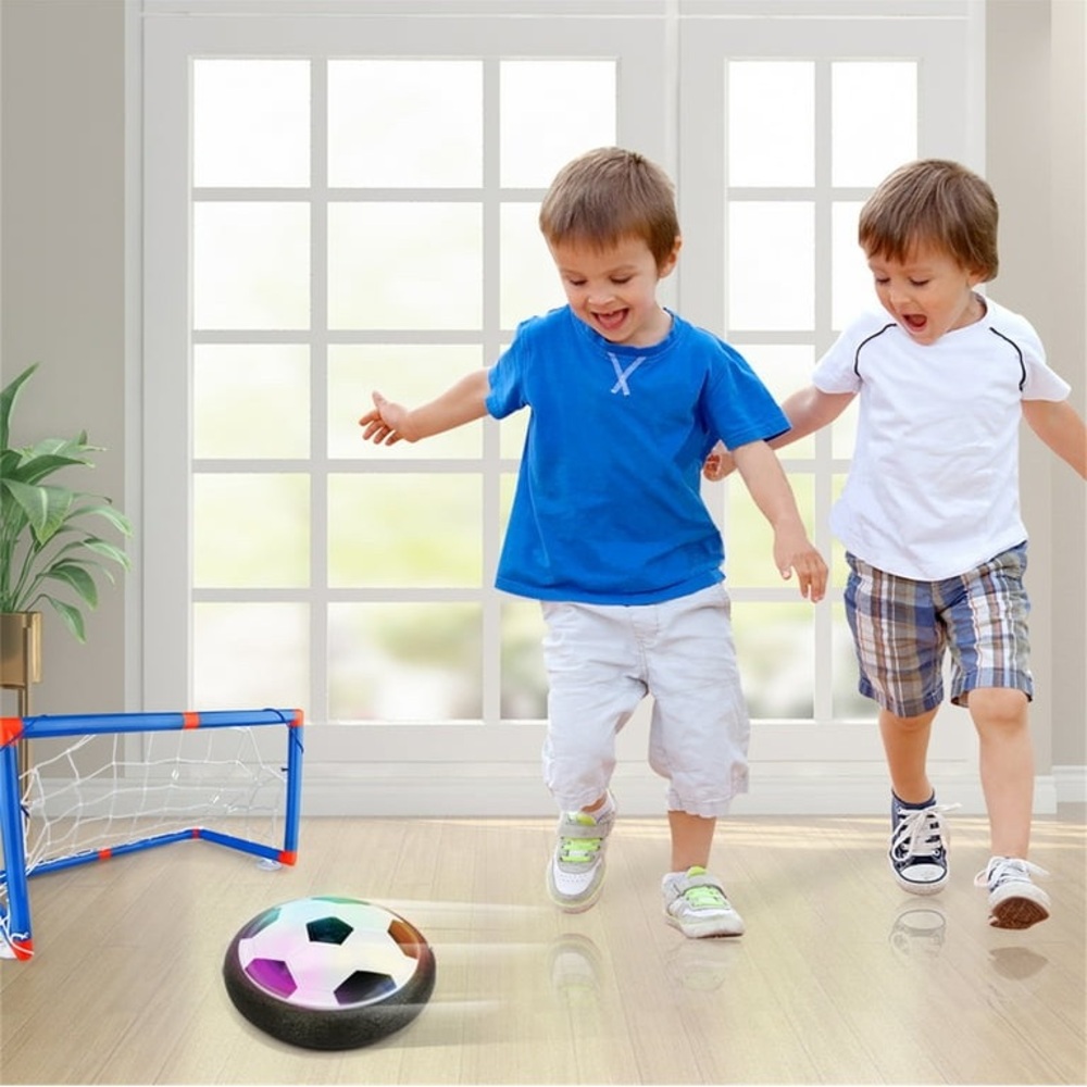 Wupuaait Hover Soccer Ball Set Sport Toy w/ LED Lights Xmas Gift 3-12 years old